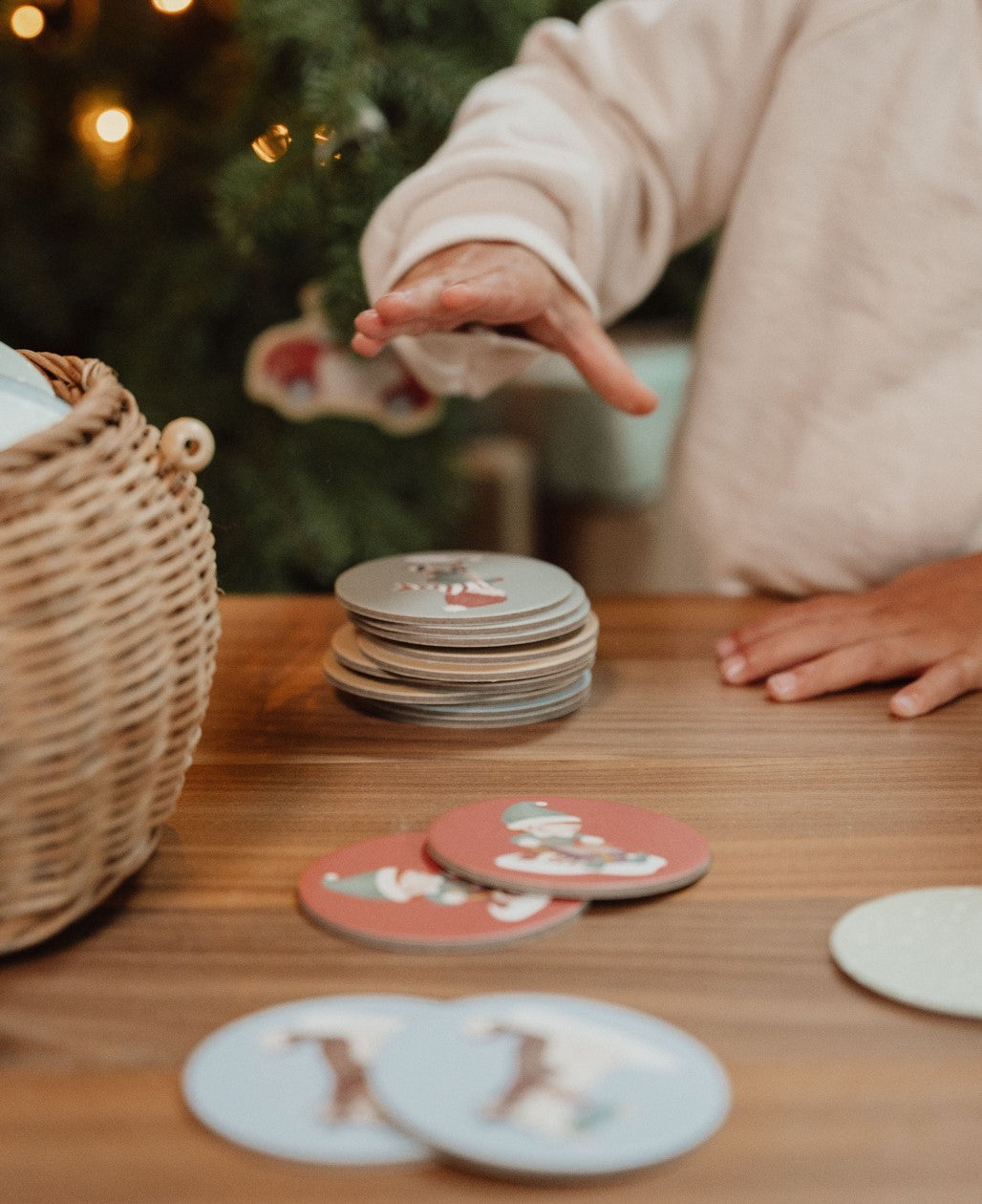 Gedächtnisspiel-Spiel X-MAS – Winterliches Kartenspiel für Kinder
