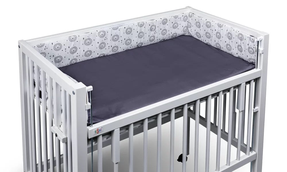 Nestchen Löwen 90x50 cm MAXI Grau | tiSsi®
