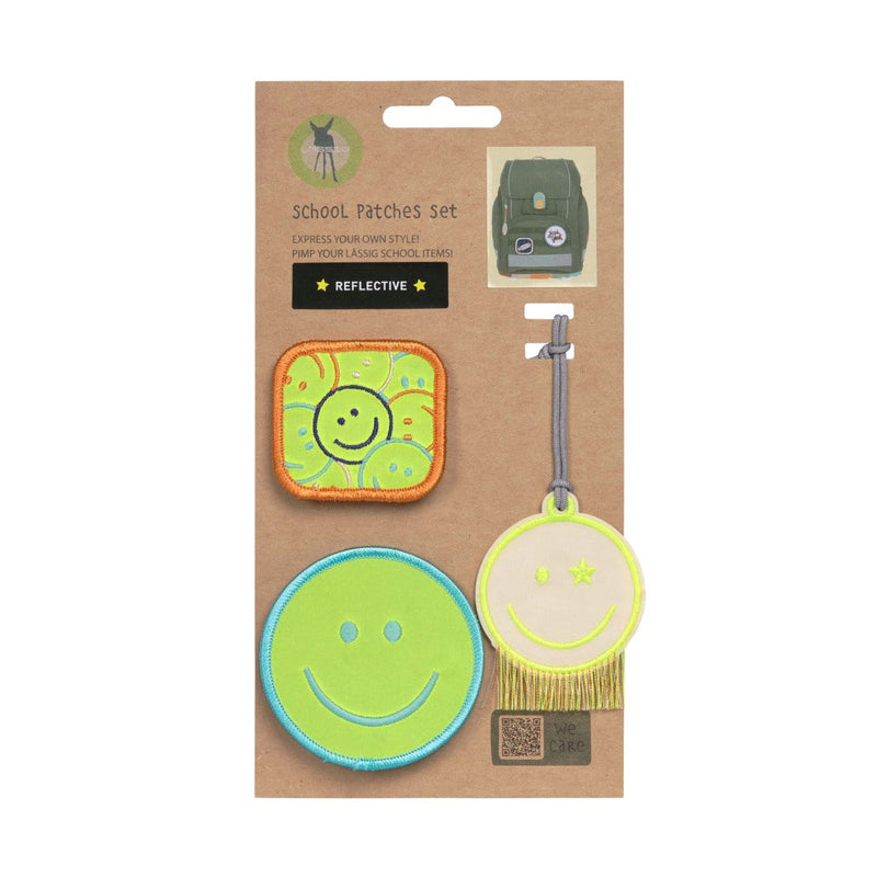School bag patches and pendants Smile | Lässig