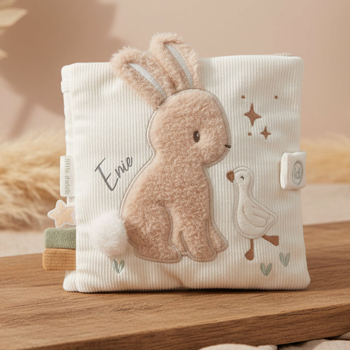 Stoffbuch mit Aktivitäten - Newborn Naturals GRS