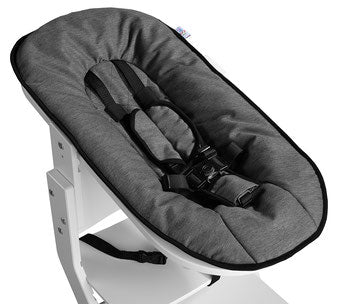Baby attachment for children's high chair high chair white/ gray | tissi