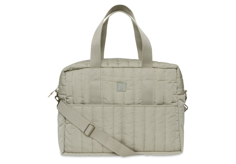 Changing bag Puffed Moss, olive green | Jollein