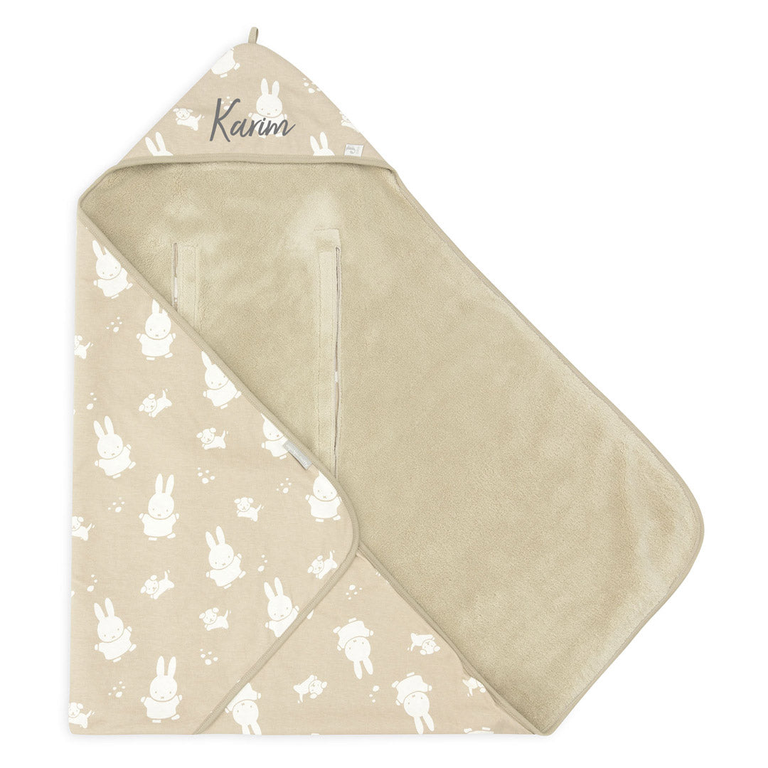 Wrap for Miffy &amp; Snuffy baby car seat, olive green | Jollein