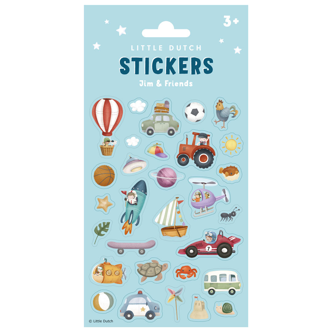 Sticker Jim & Friends – Kreative Kindersticker zum Basteln