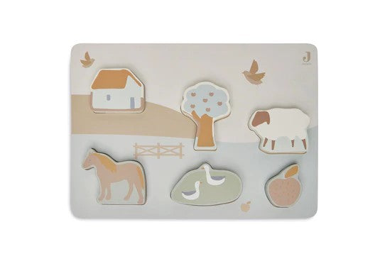 Puzzle aus Holz Farm | Jollein