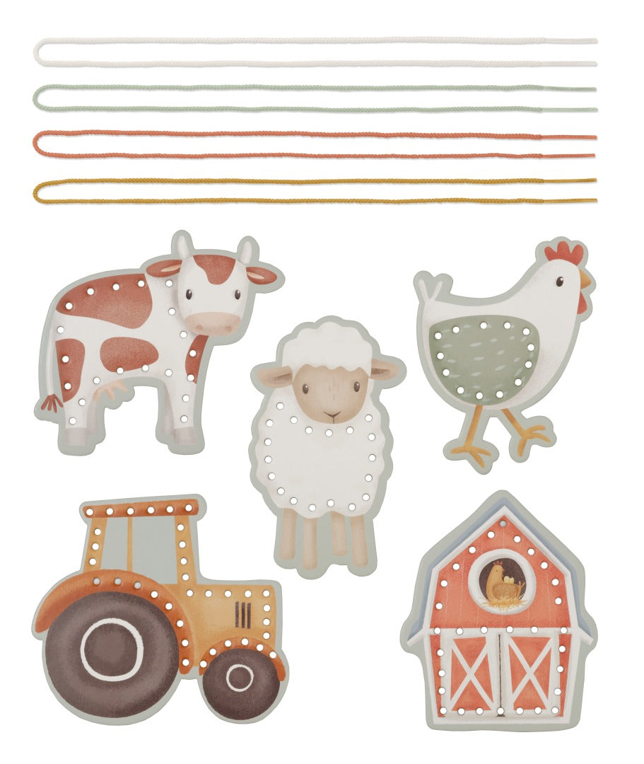 Lacing Cards Little Farm - Creative Play for Children