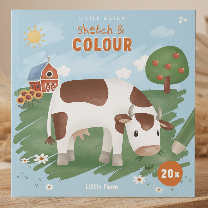 Malbuch Little Farm – Kreatives Malbuch für Kinder | Schmatzepuffer