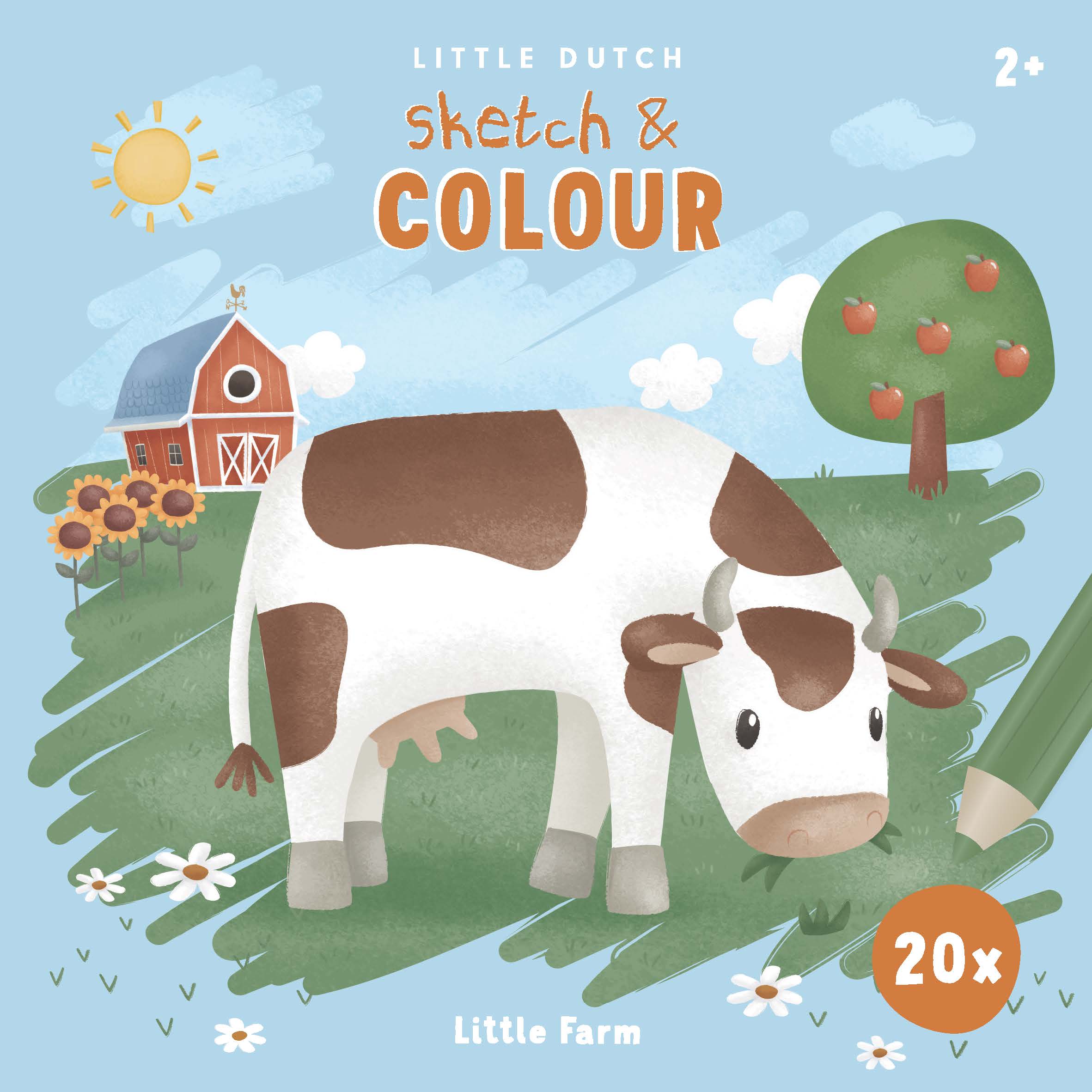 Little Farm Coloring Book – Creative Coloring Book for Children | Schmatzepuffer