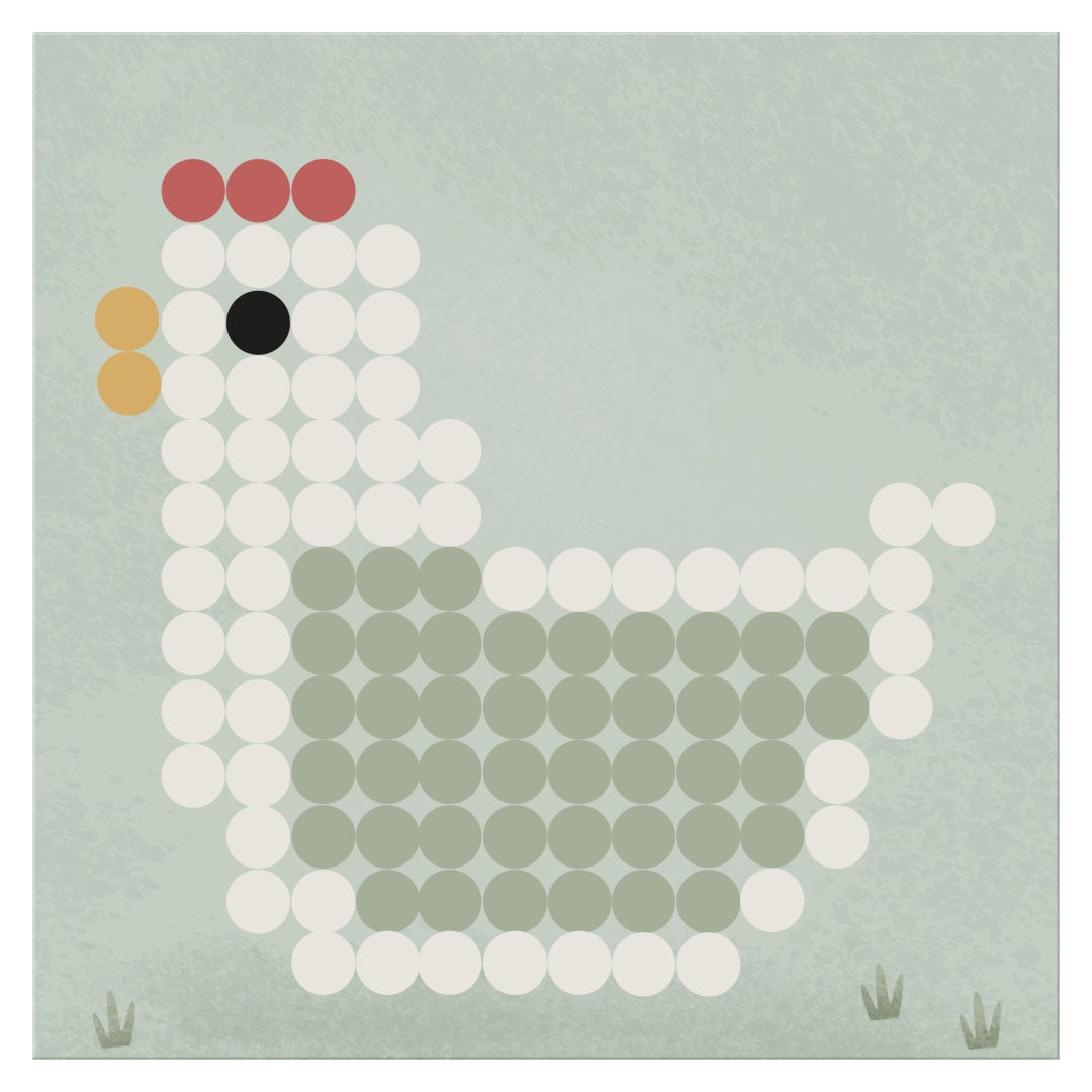 Maxi Iron-on Beads Little Farm – Creative Set for Children