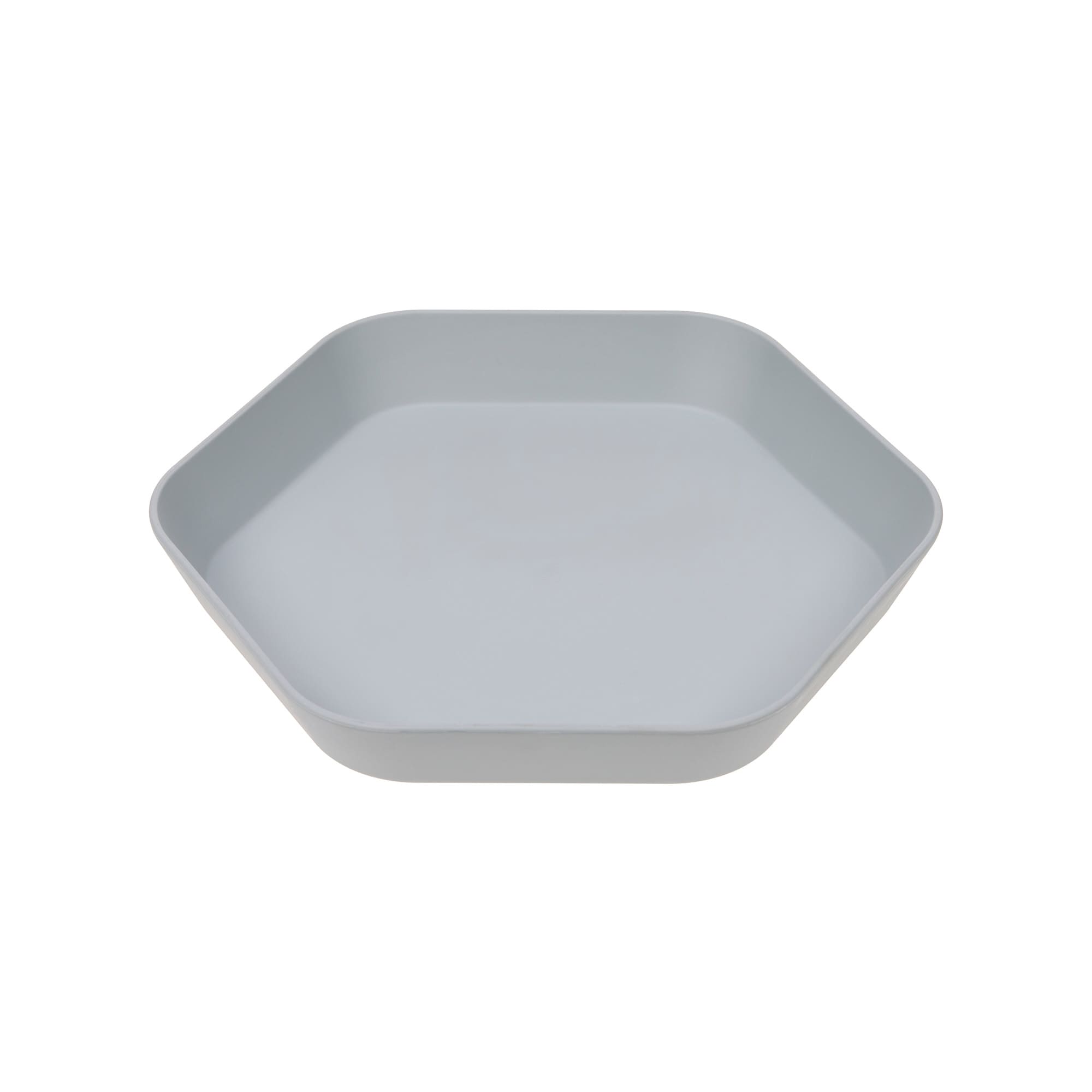 Children's plate Geo grey-blue | Lässig