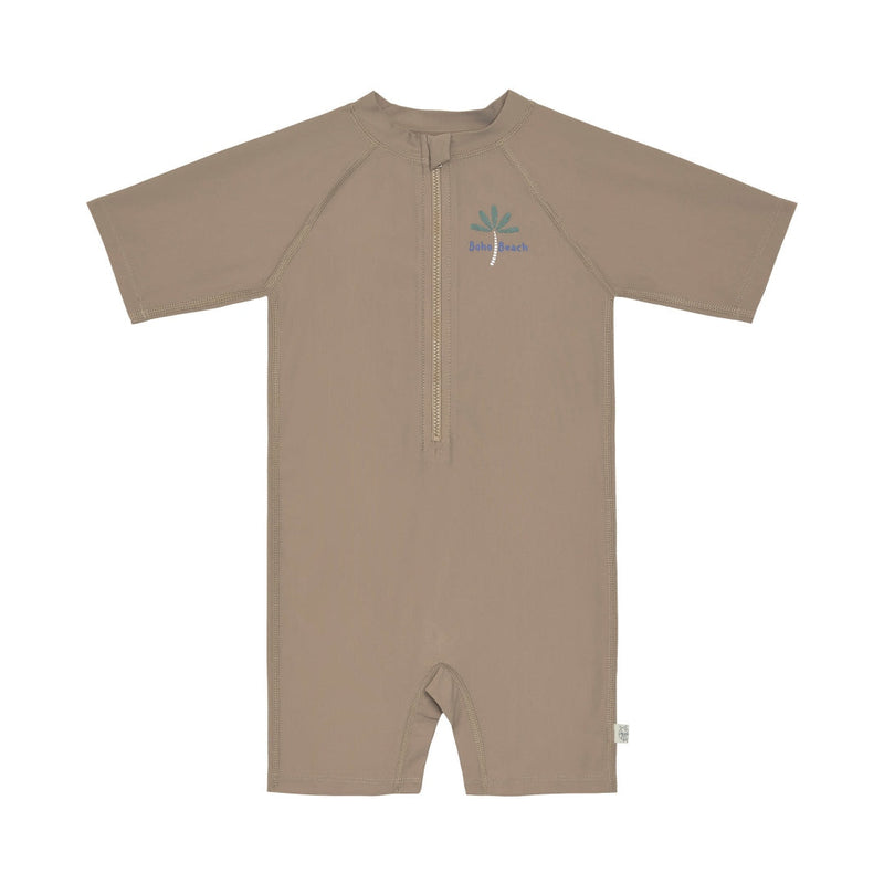 Maillot de bain à manches courtes avec protection UV, marron, taille 92 | Lässig