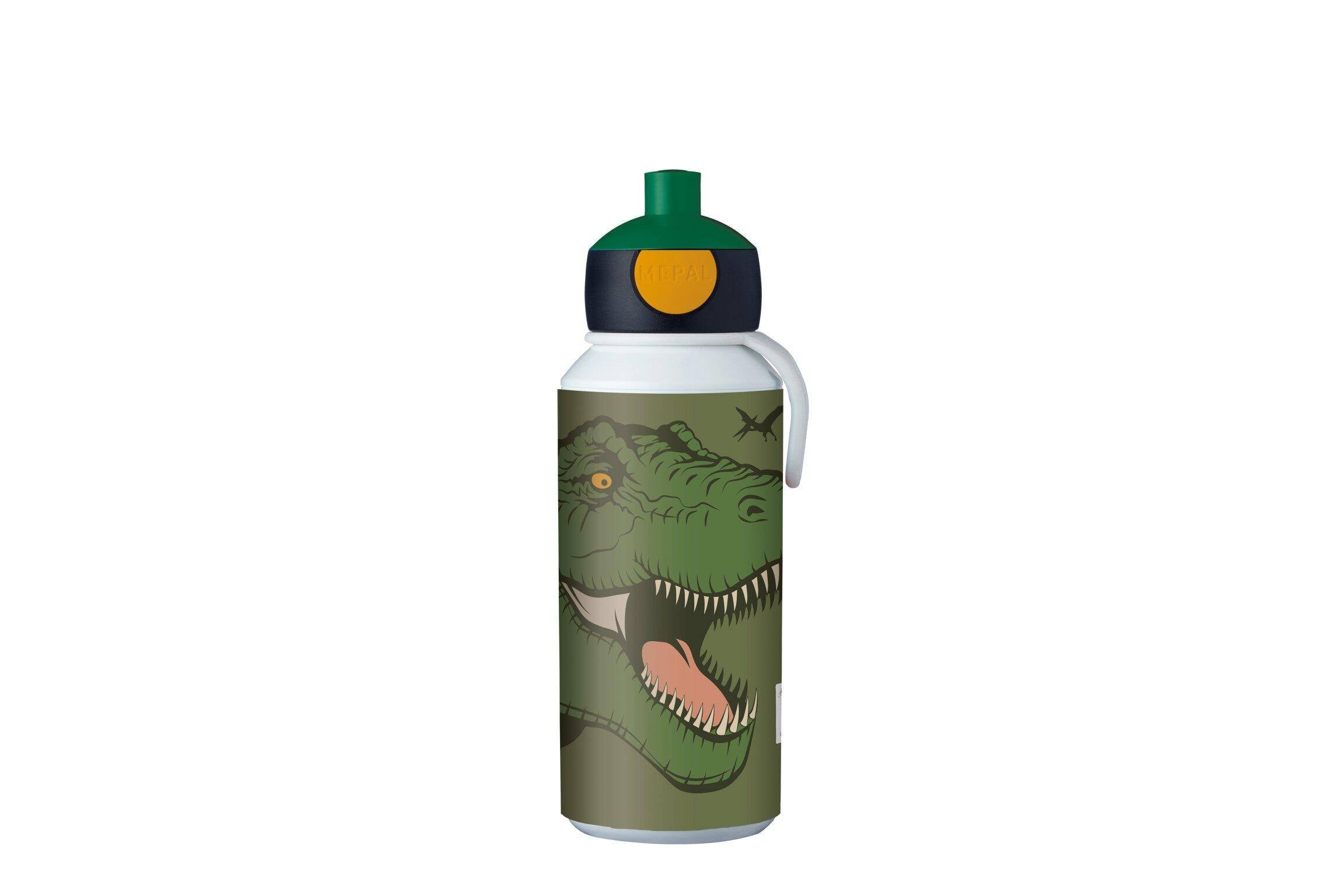 Pop-Up Drinking Bottle - Dinosaur | Mepal