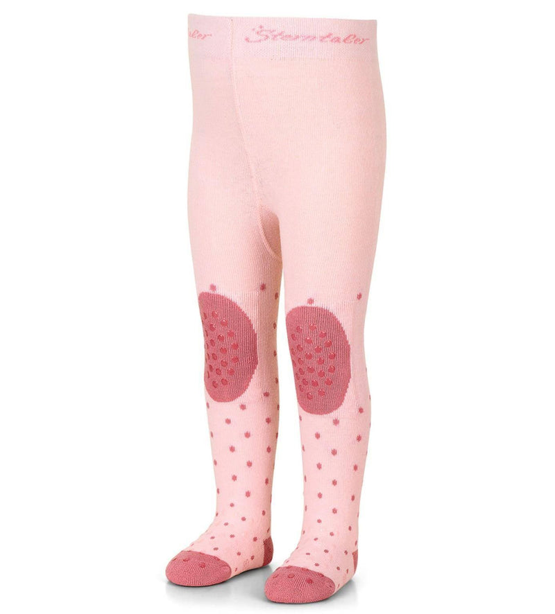 Emmi pink crawling tights, size 74, GOTS-certified | Sterntaler