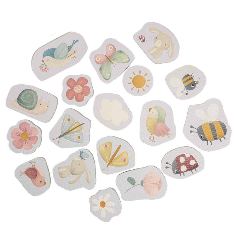 Figurines de bain moussantes Fleur et Papillon | Little Dutch