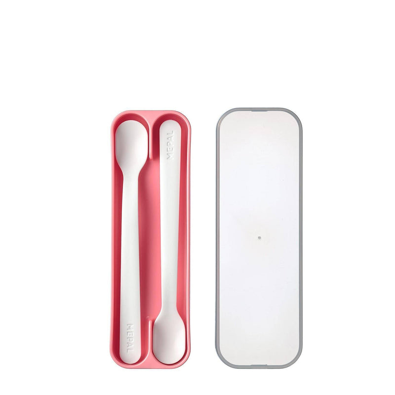 Cuillères pour enfants, 2 pièces - Rose foncé | Mepal