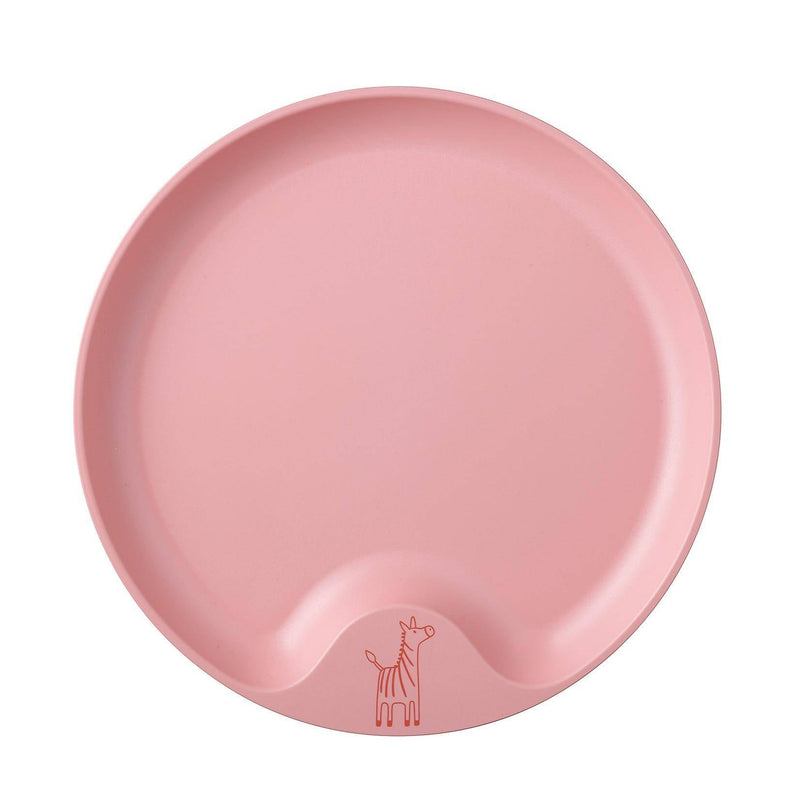 Assiette enfant bébé - Rose foncé | Mepal