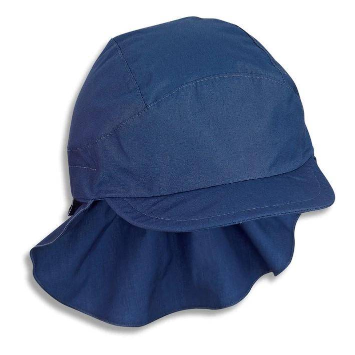 Casquette à visière avec protège-nuque, bleu marine, taille 53 | Sterntaler