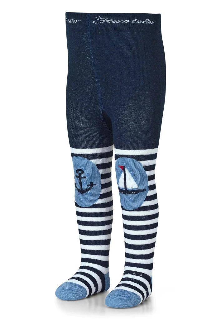Collants d'éveil Lighthouse, bleu marine, taille 80, certifiés GOTS | Sterntaler