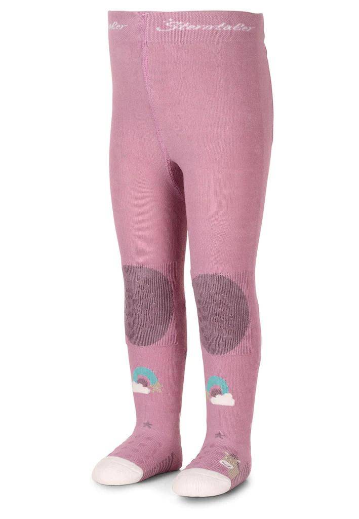 Pauline crawling tights, lilac, size 80, GOTS-certified | Sterntaler