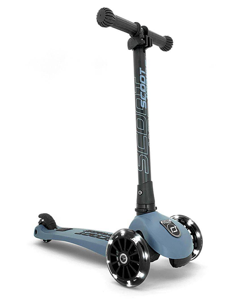 Scooter Highwaykick 3 LED, Steel Blue | Scoot and ride