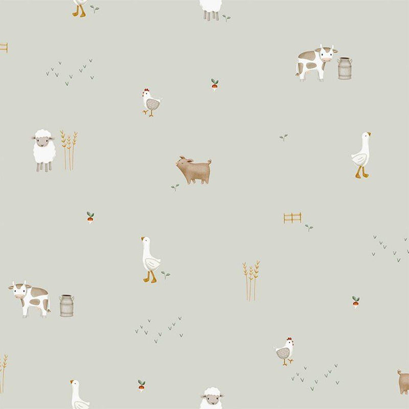 Non-woven wallpaper Little Farm | Little Dutch