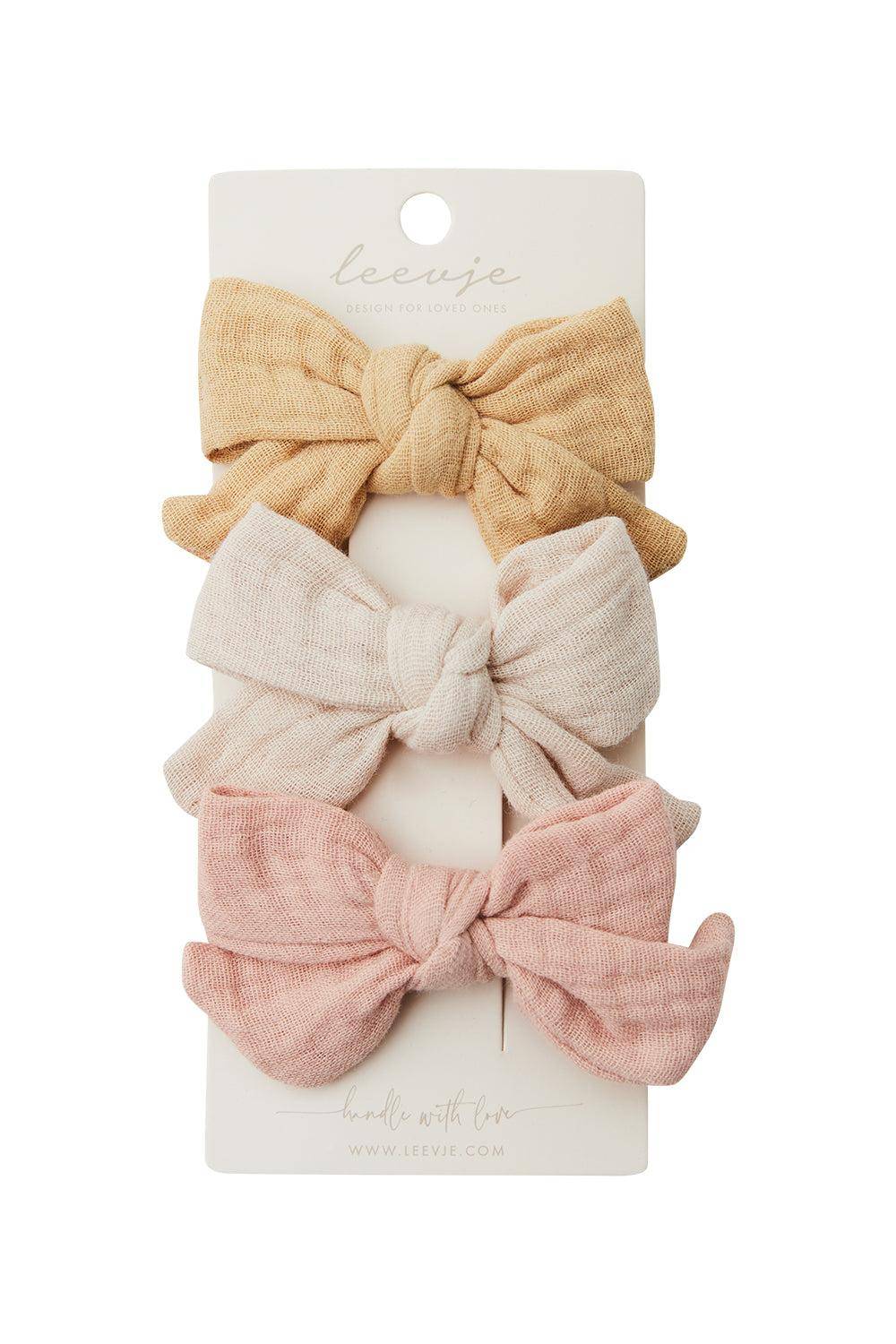 Hair clips "large Bows summer" | Leevye