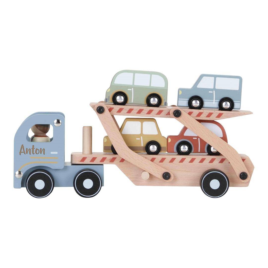 Holz-Auto-Transporter Essentials
