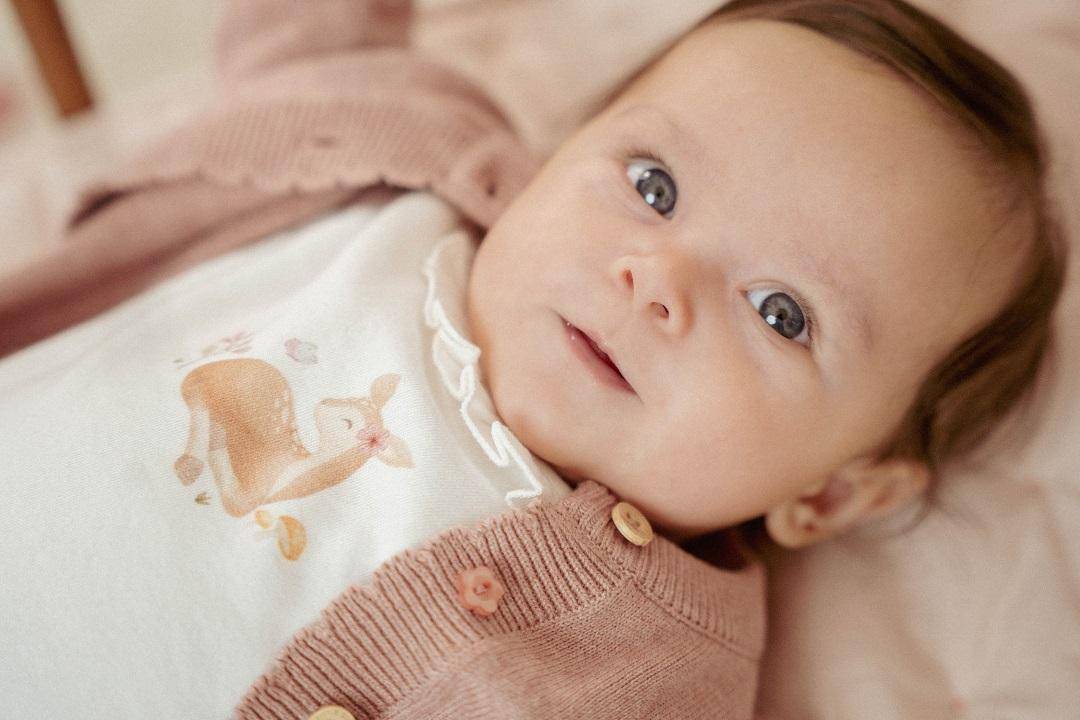 Baby Strickjacke Fairy Pink | Little Dutch