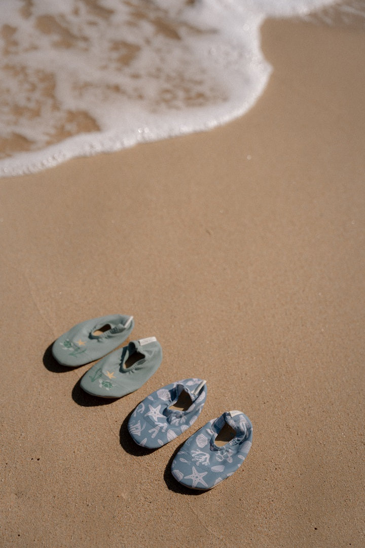 Swim Shoes Sea Life Ocean Blue – Kids' Swim Shoes for Beach & Pool