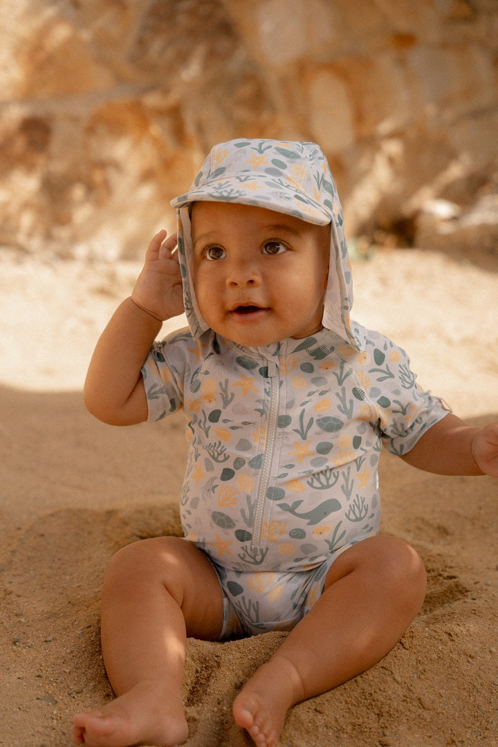 Swimming cap Seashells Multi-colour | Little Dutch