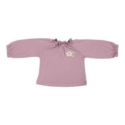 Long sleeve shirt Vintage Little Flowers Mauve - 50/56 | Little Dutch