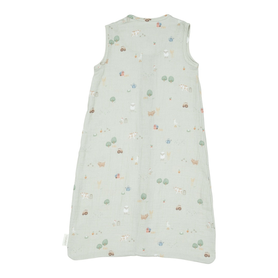 Summer sleeping bag, muslin, 70 cm - Little Farm | Little Dutch