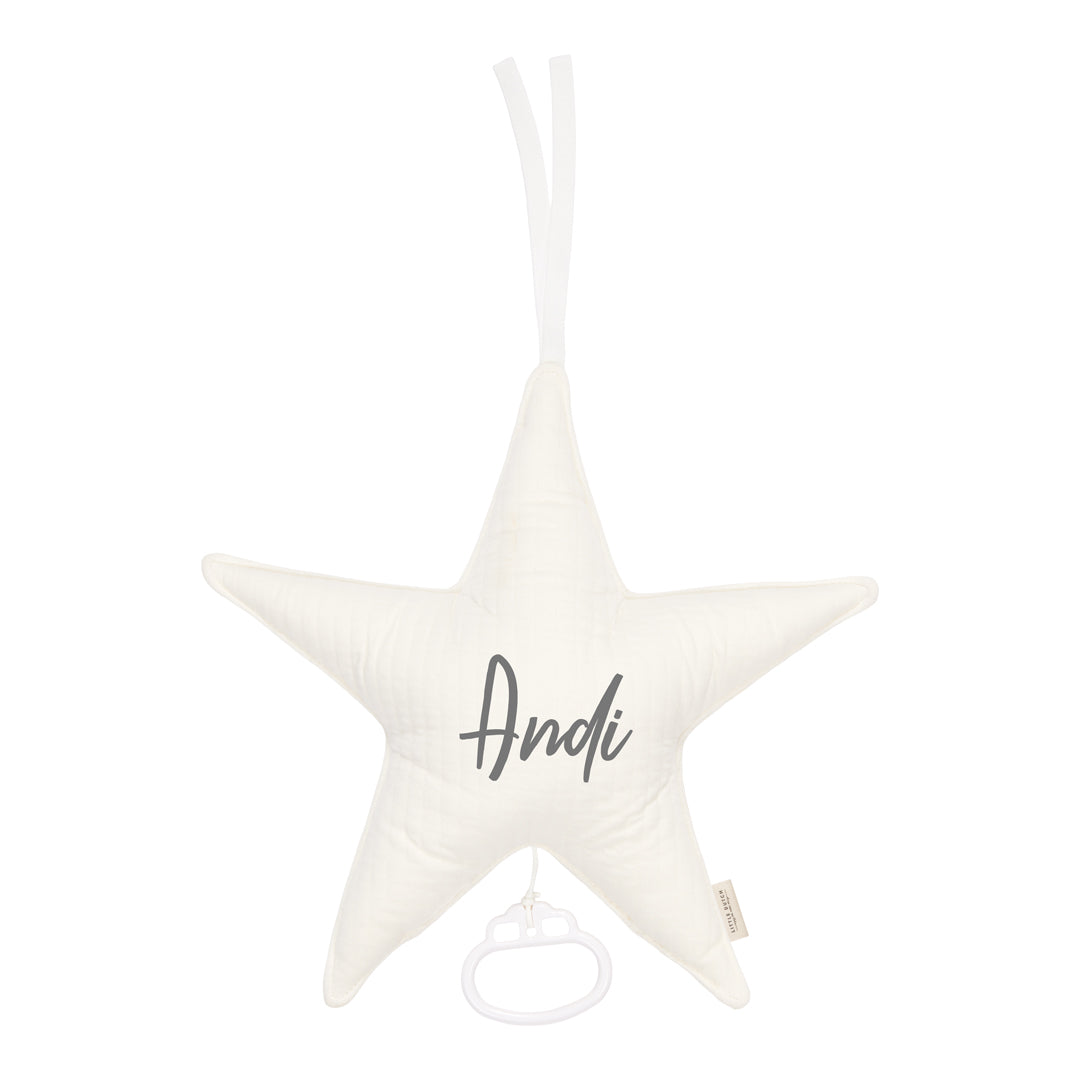 Music Box Star Pure Soft White | Little Dutch