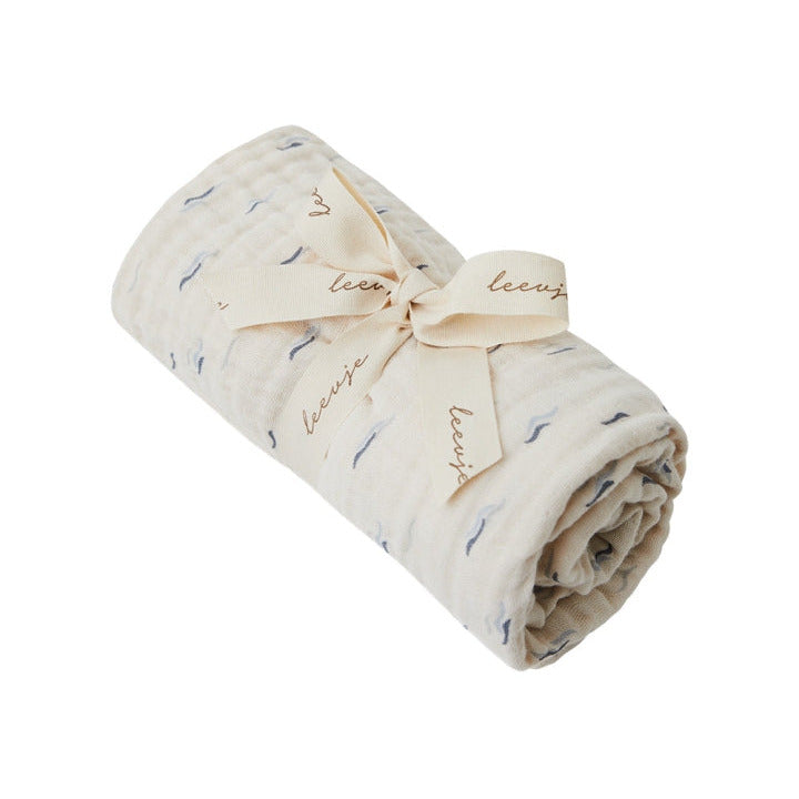 Muslin cloth 'waves' | leevje