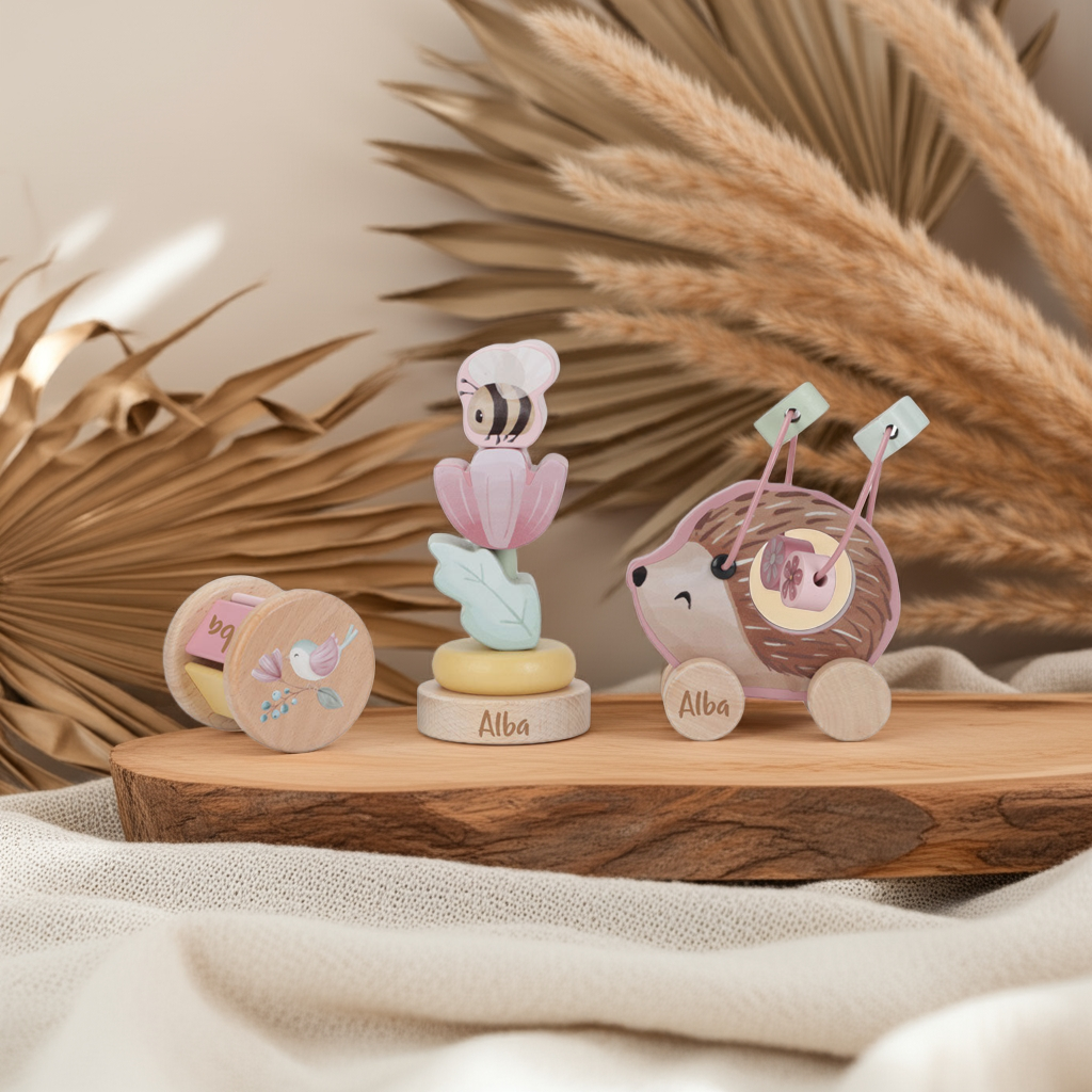 Geschenkset Holz Fairy Garden