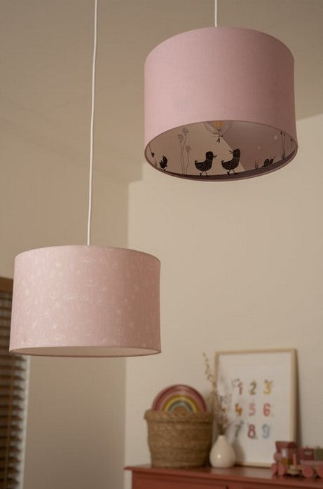 Little Dutch pendant lamp - Silhouette Little Goose - Pink