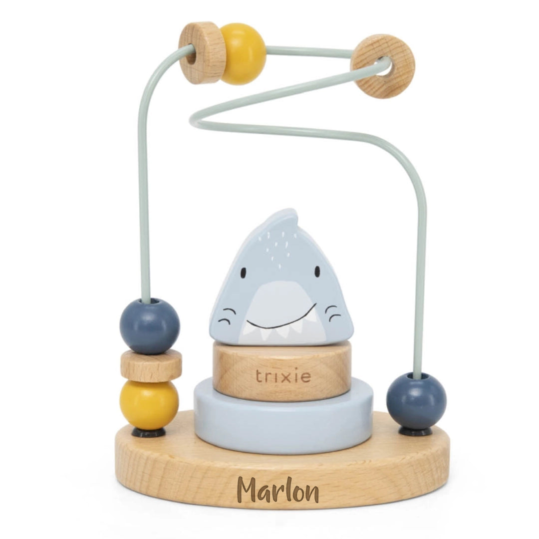 Wooden Motor Skills Loop - Mr. Shark | Trixie