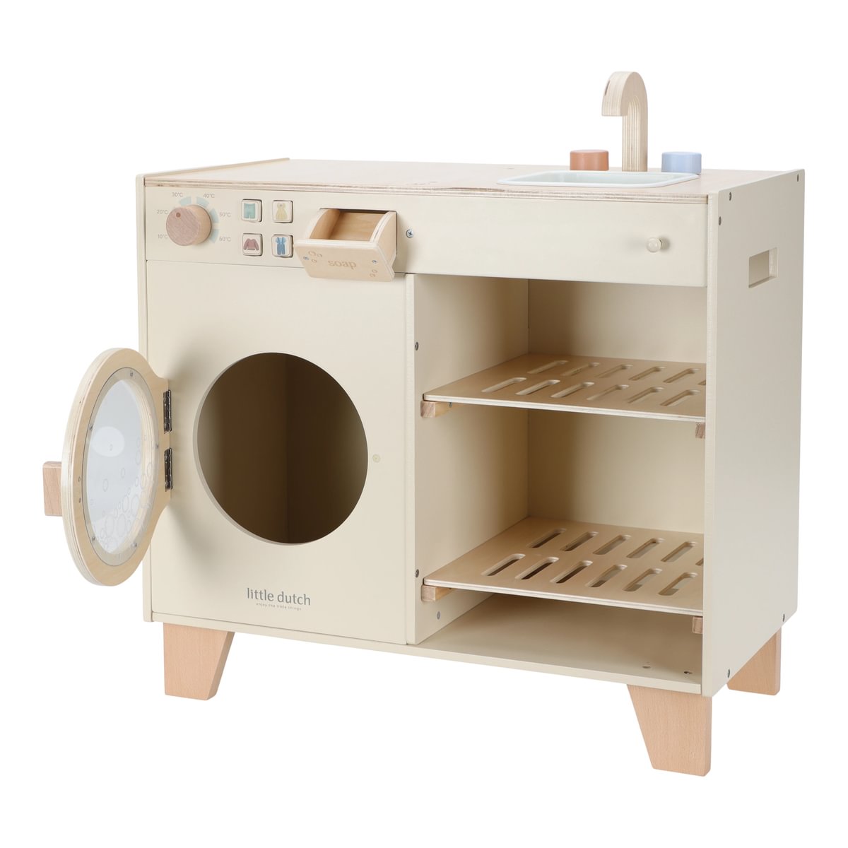 Machine à laver et lave-vaisselle en bois – personnalisable