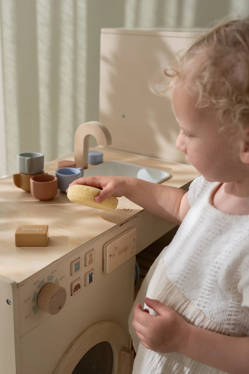 Machine à laver et lave-vaisselle en bois – personnalisable