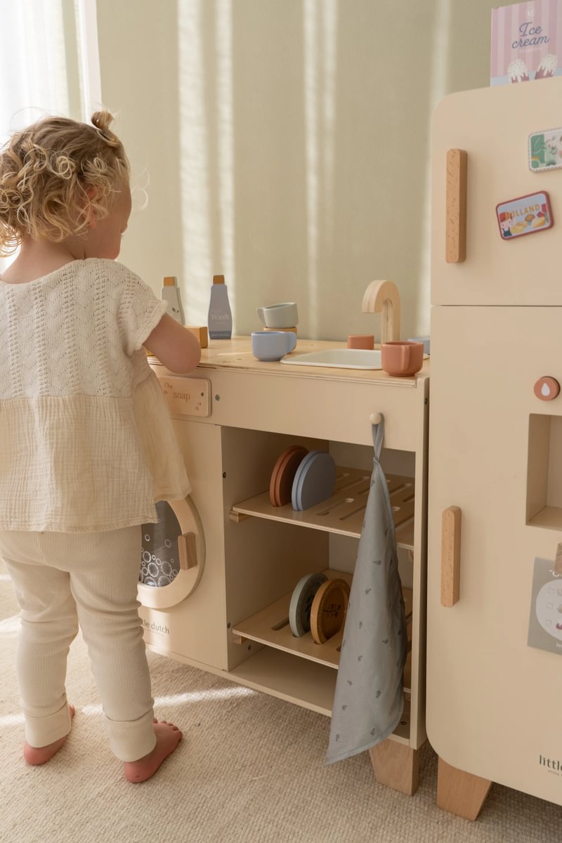 Machine à laver et lave-vaisselle en bois – personnalisable