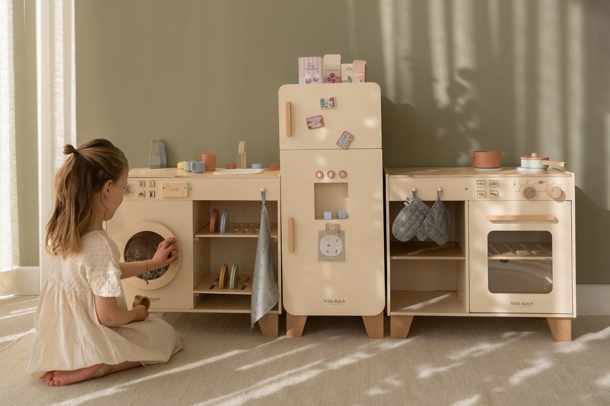Machine à laver et lave-vaisselle en bois – personnalisable