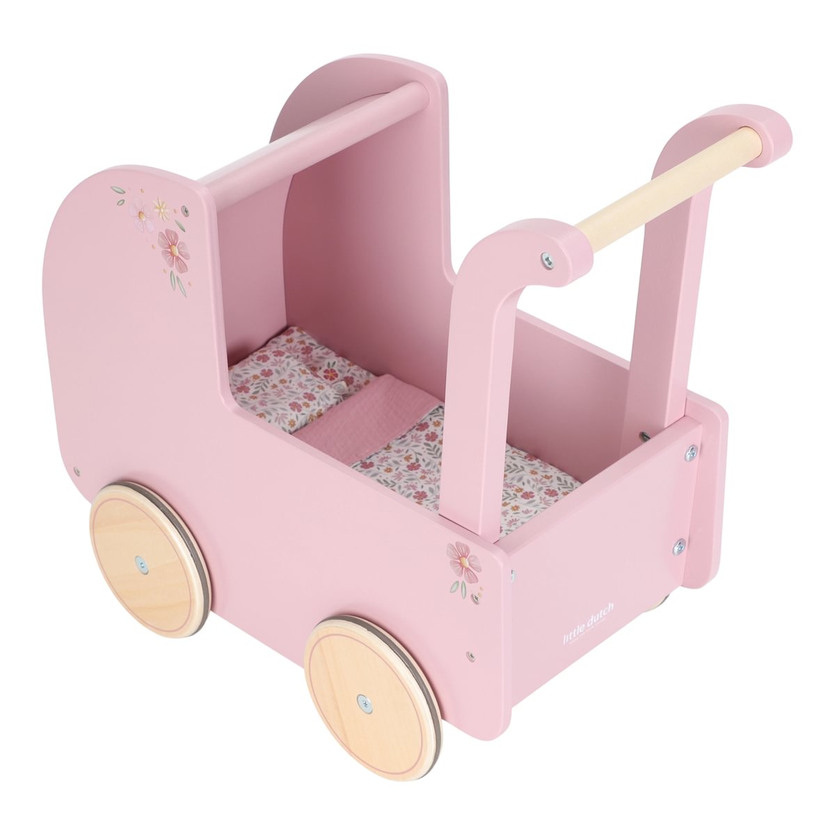 Poussette en bois