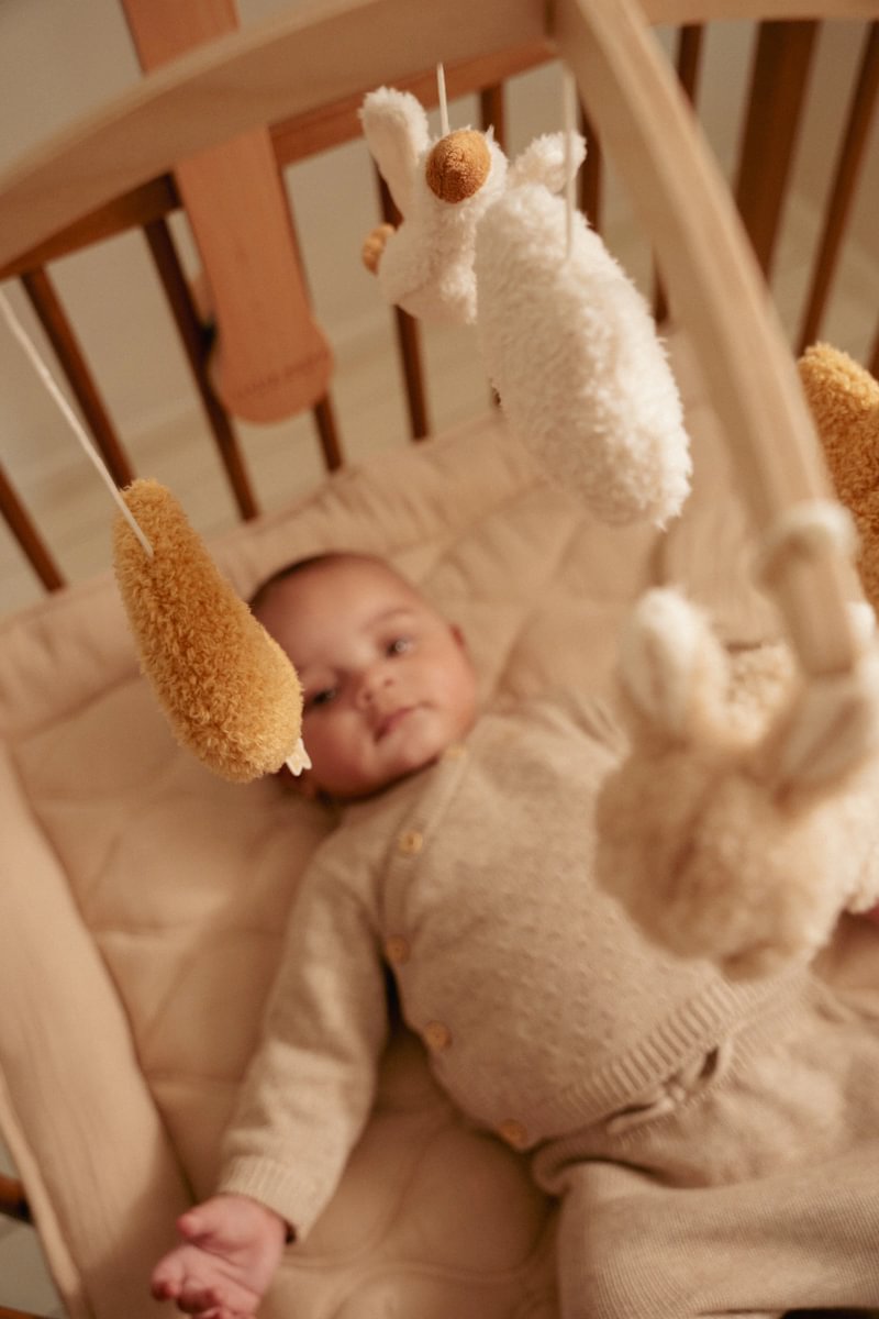 Wooden Musical Mobile Newborn Naturals