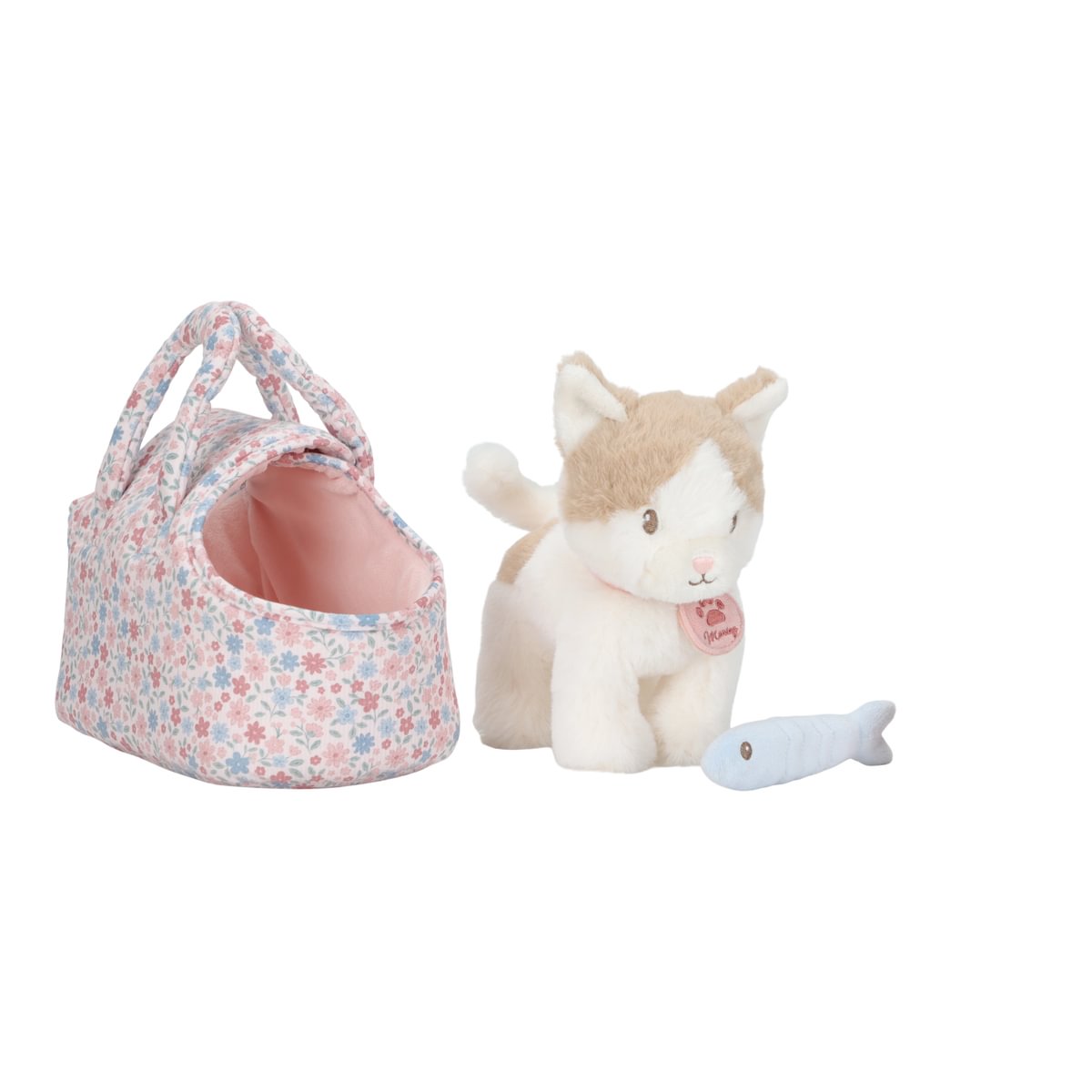 Chat en peluche Marley dans un sac GRS