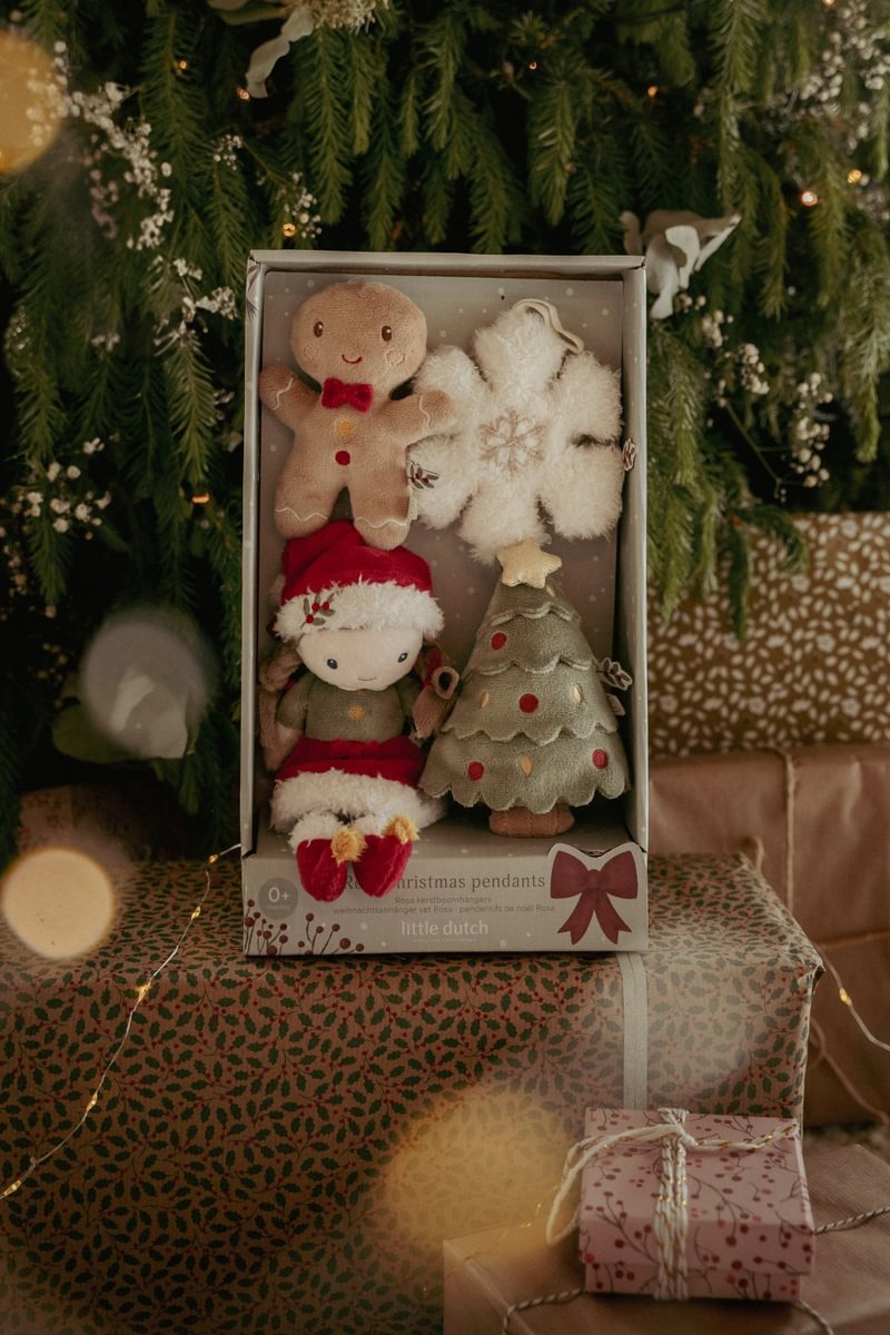 Weihnachtsbaum Anhänger  Set Rosa GRS