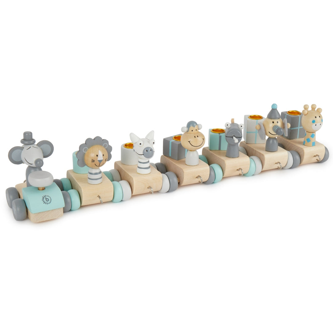 Wooden Birthday Train 0–99 Years | Schmatzepuffer