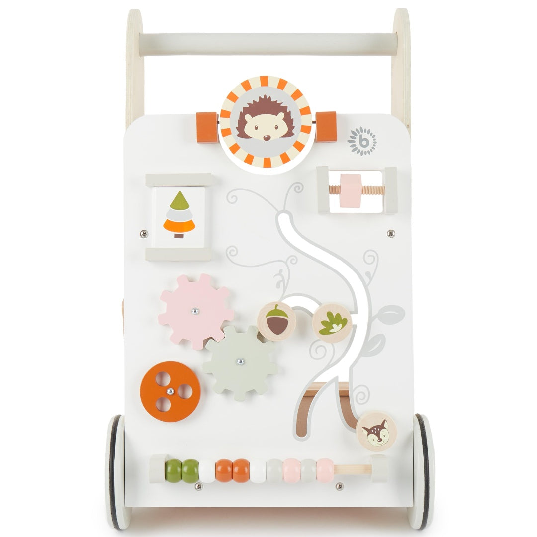Wooden Walker with Forest Animals | bieco