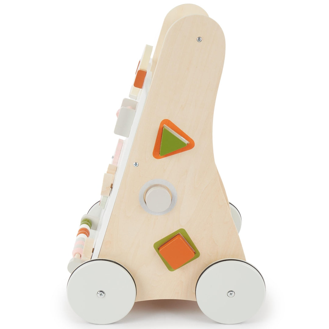 Wooden Walker with Forest Animals | bieco