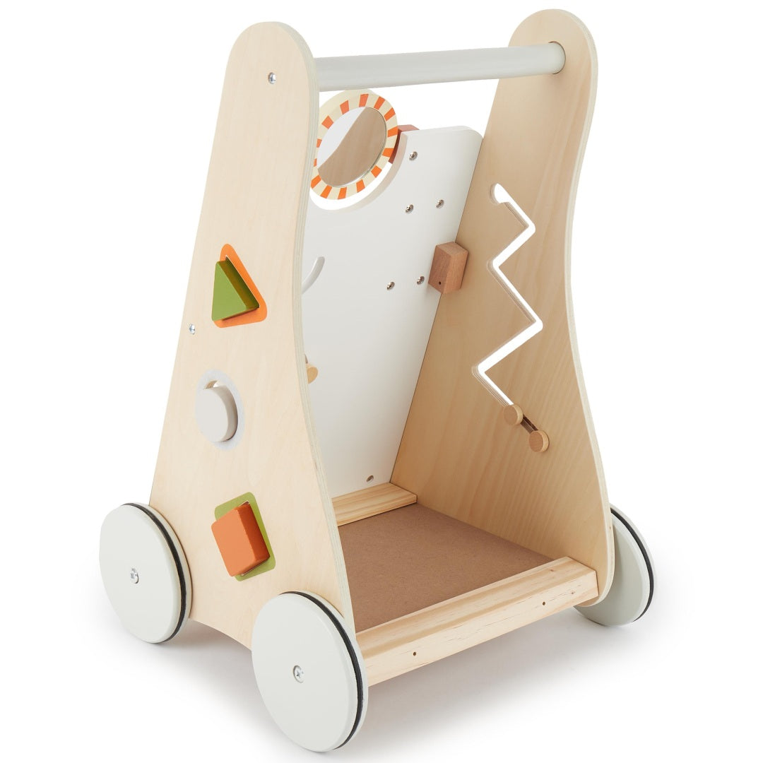 Wooden Walker with Forest Animals | bieco