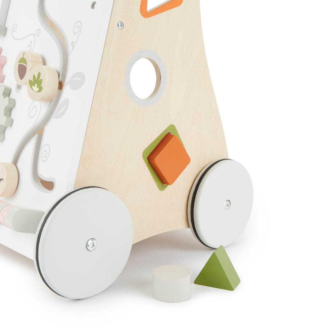 Wooden Walker with Forest Animals | bieco